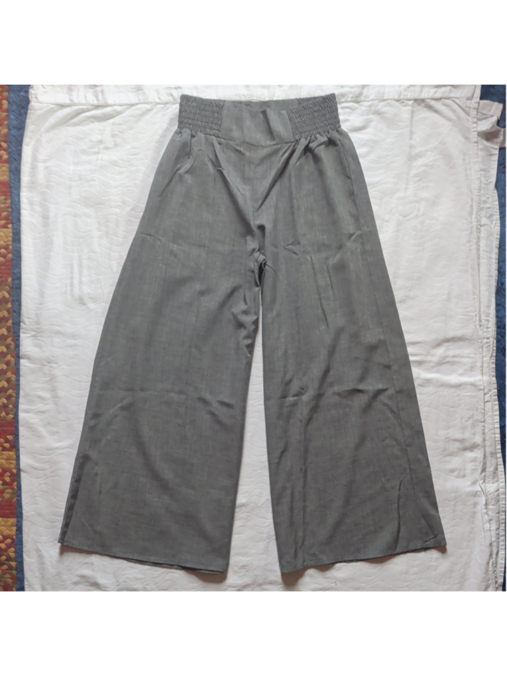 Women's Unbranded Wide Leg Pants Grey